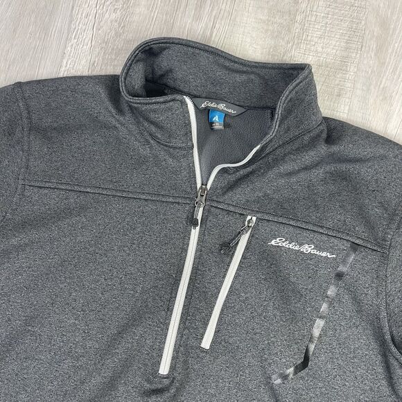 Eddie Bauer First Ascent Half Zip Pullover XL  Long Sleeve Fleece Hike Fall - Picture 4 of 9